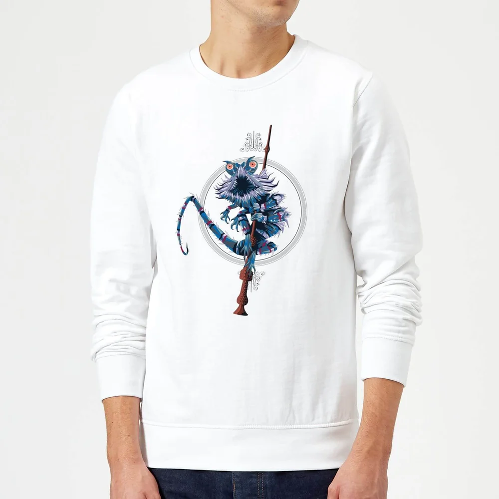 Fantastic Beasts Chupacabra Sweatshirt - White - S Image 1