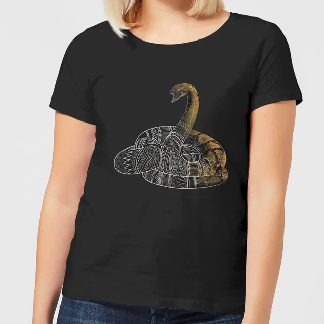 Fantastic Beasts Tribal Nagini Women's T-Shirt - Black