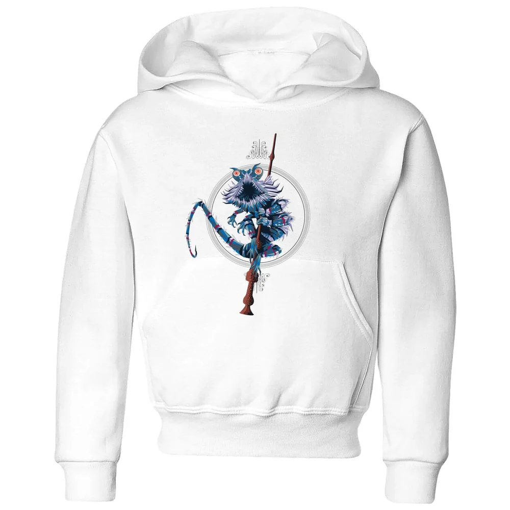 Fantastic Beasts Chupacabra Kids' Hoodie - White - 3-4 Years Image 1