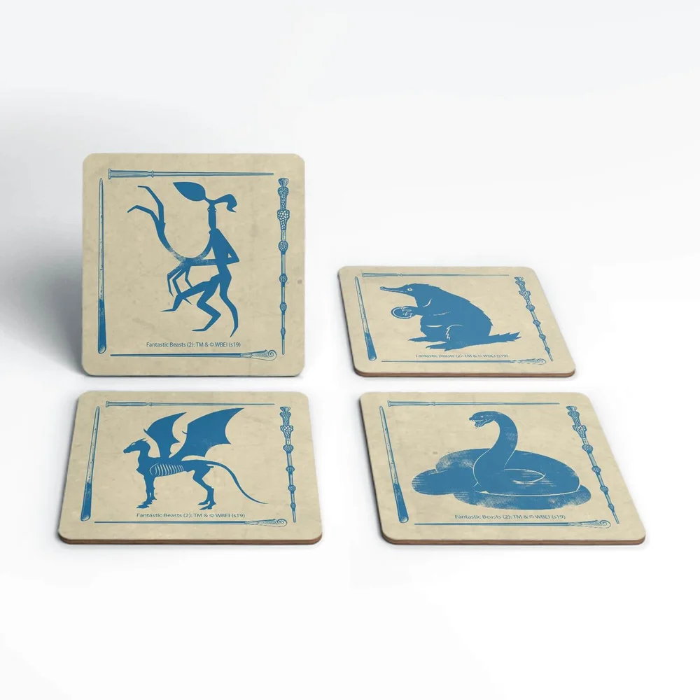 Fantastic Beasts Creature Coaster Set Image 1