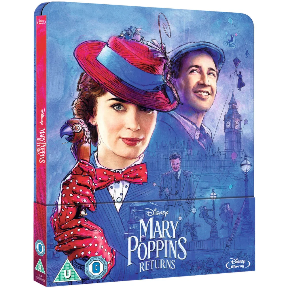 Mary Poppins Returns - Zavvi UK Exclusive Limited Edition SteelBook Image 1