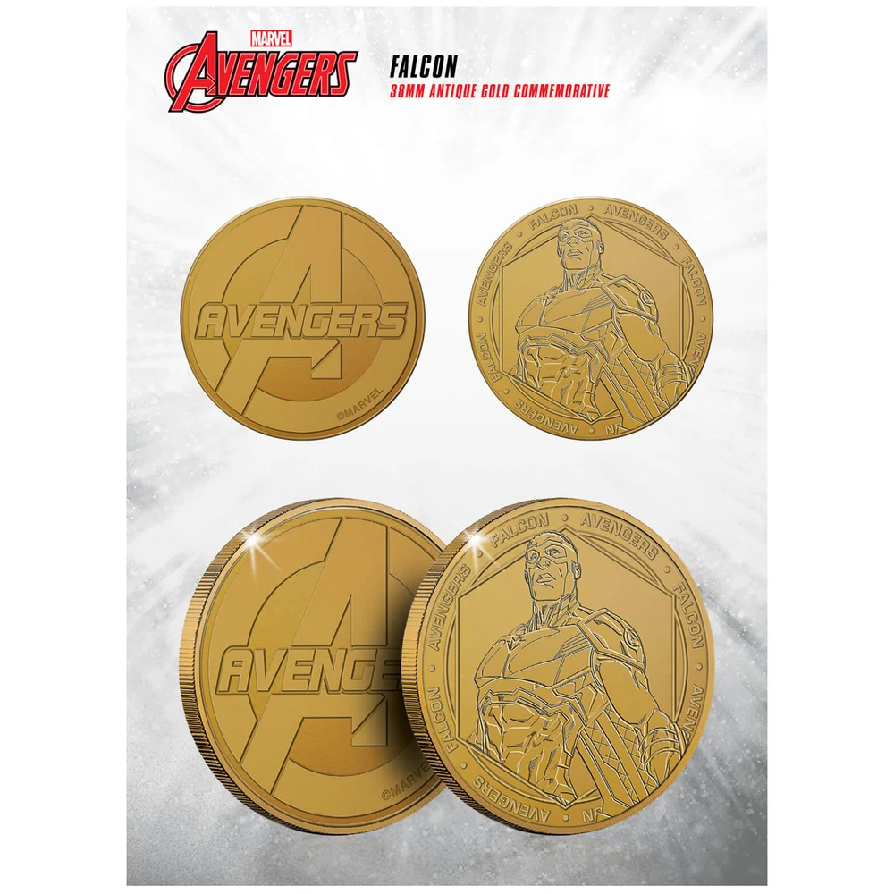 Marvel Falcon Collectible Evergreen Commemorative Coin Image 1