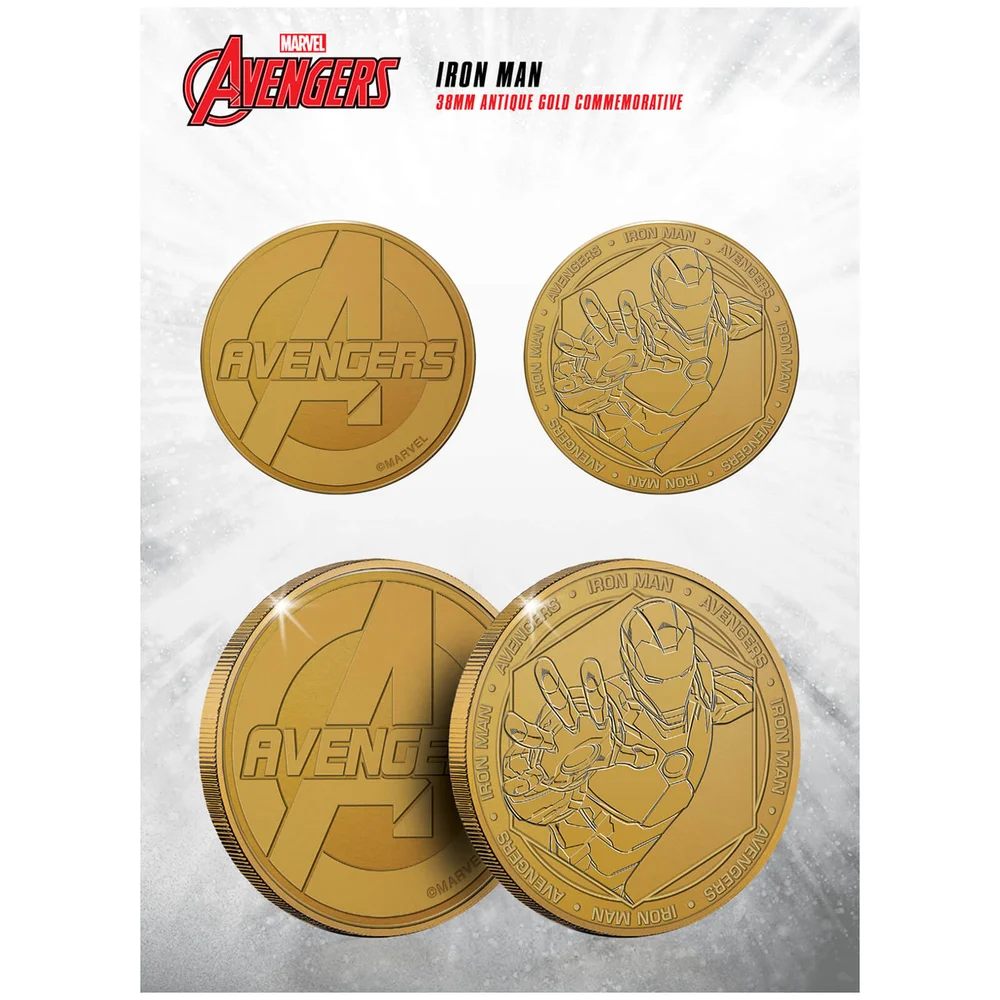 Marvel Iron Man Collectible Evergreen Commemorative Coin Image 1