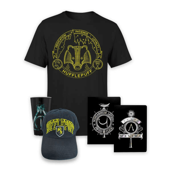 Mega Magic Harry Potter Bundle - Hufflepuff - Men's -S Image 1