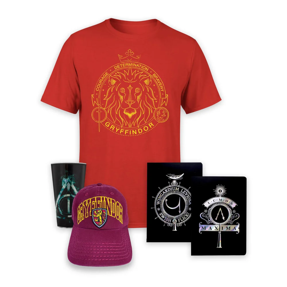 Mega Magic Harry Potter Bundle - Gryffindor - Men's -S Image 1