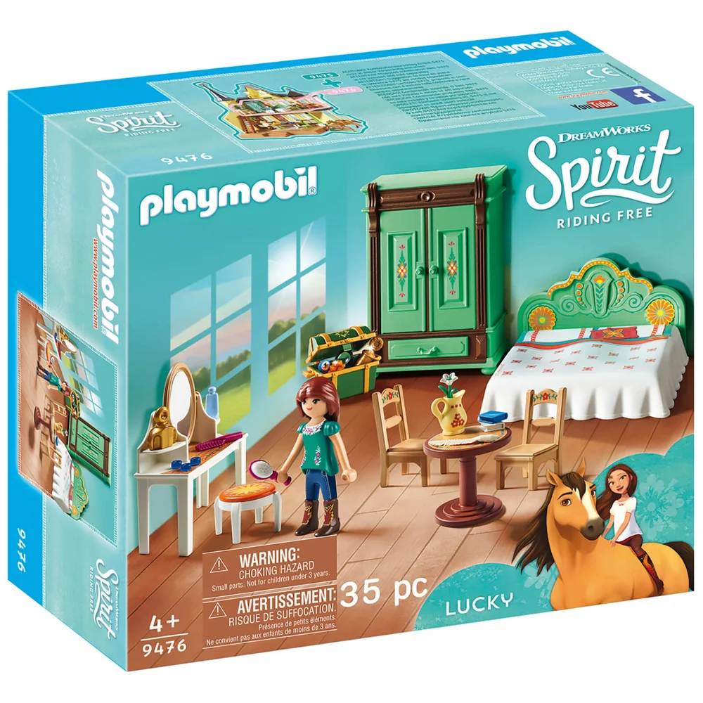 Playmobil DreamWorks Spirit Lucky's Bedroom (9476) Image 1