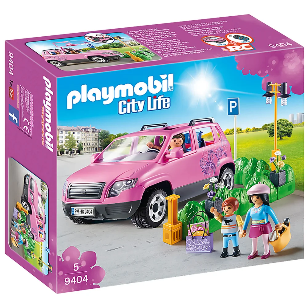 Playmobil City Life Family Car with Parking Space and Removeable Windshield (9404) Image 1