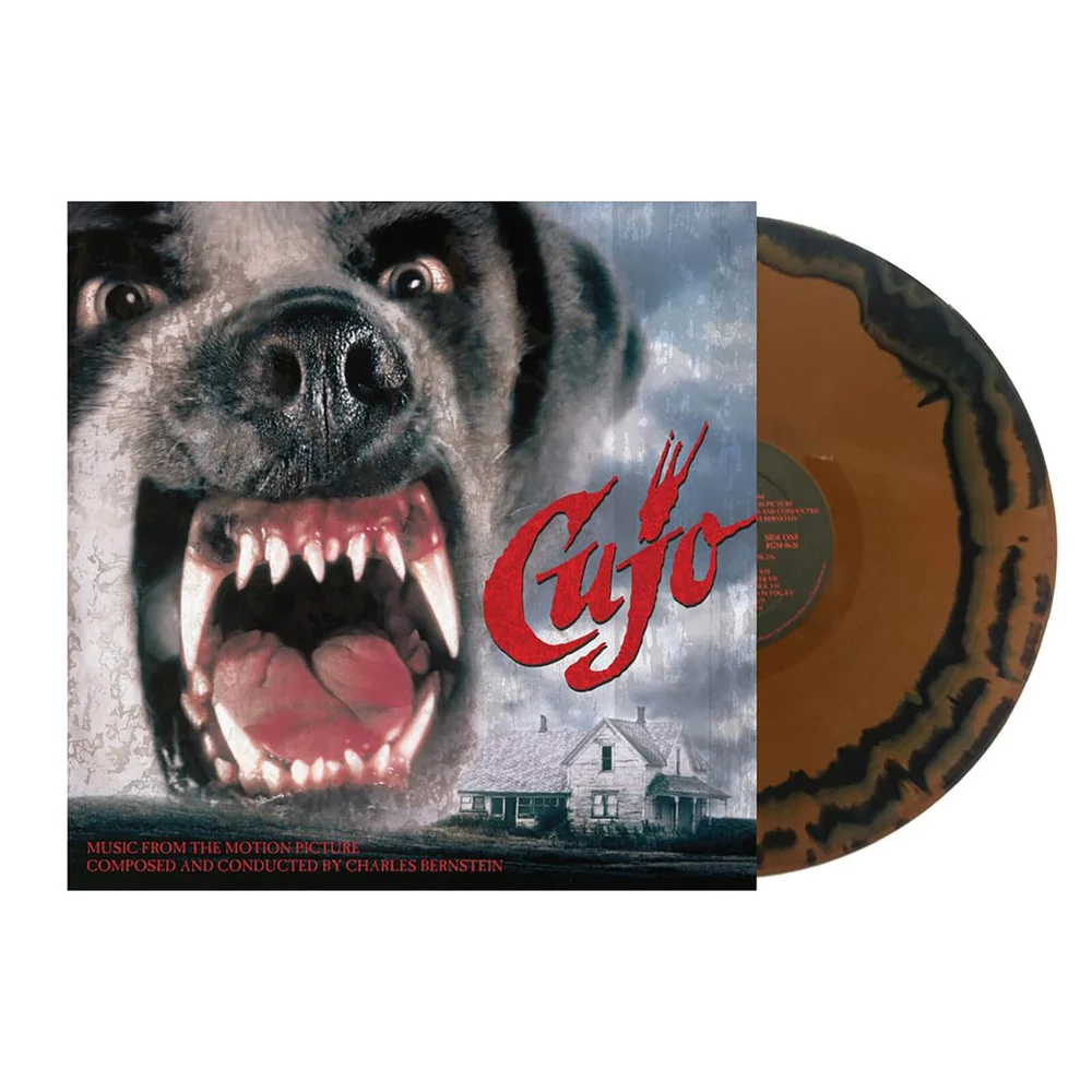 Charles Bernstein: Cujo: Music from the Motion Picture (Limited Black & Brown ""St. Bernard"" Vinyl Edition) LP Image 1