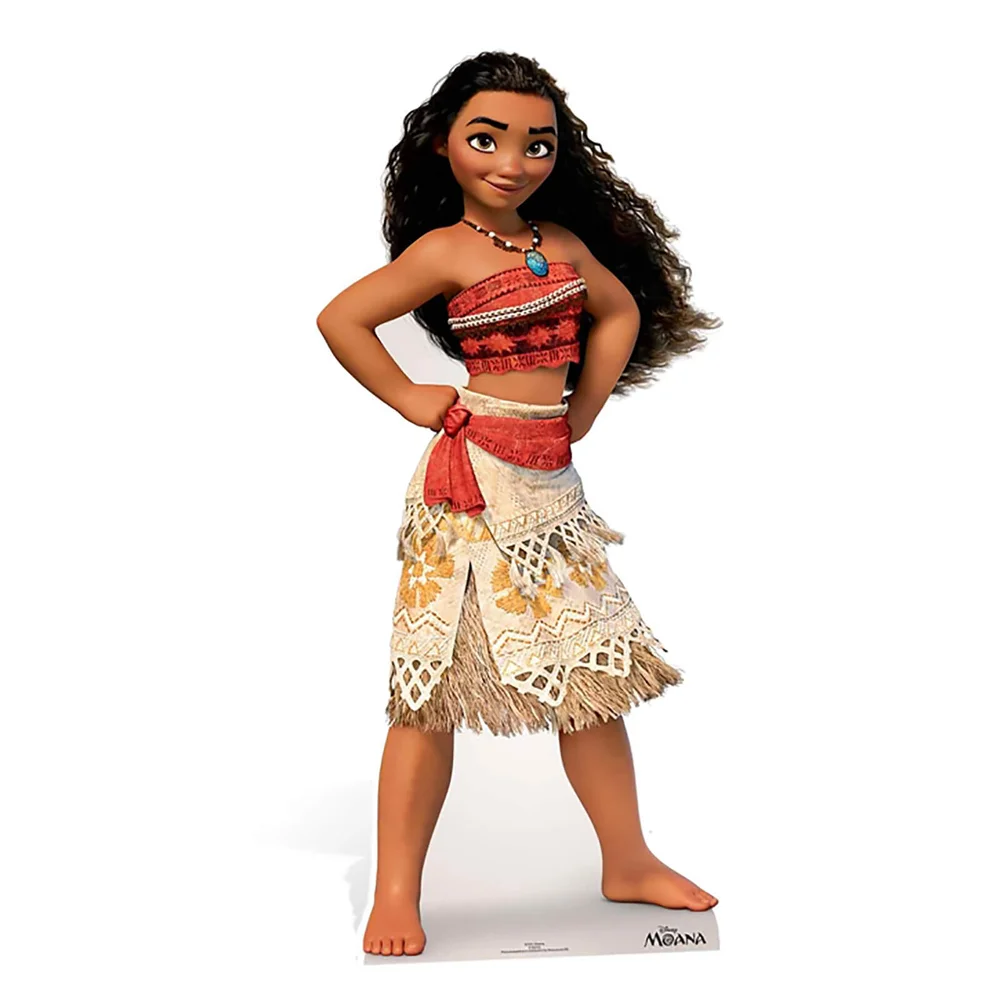 Moana - Moana Lifesize Cardboard Cut Out Image 1