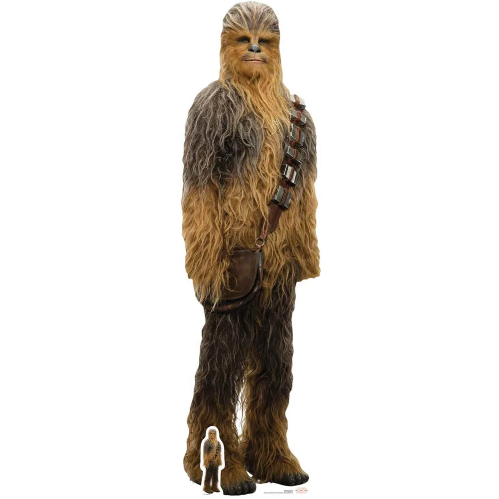 Star Wars: The Last Jedi - Chewbacca Lifesize Cardboard Cut Out Image 1
