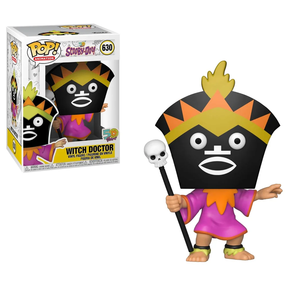 Scooby Doo - Witch Doctor Animation Pop! Vinyl Figure Image 1