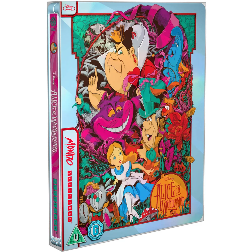 Alice in Wonderland - Mondo #32 Zavvi UK Exclusive Limited Edition Steelbook Image 1