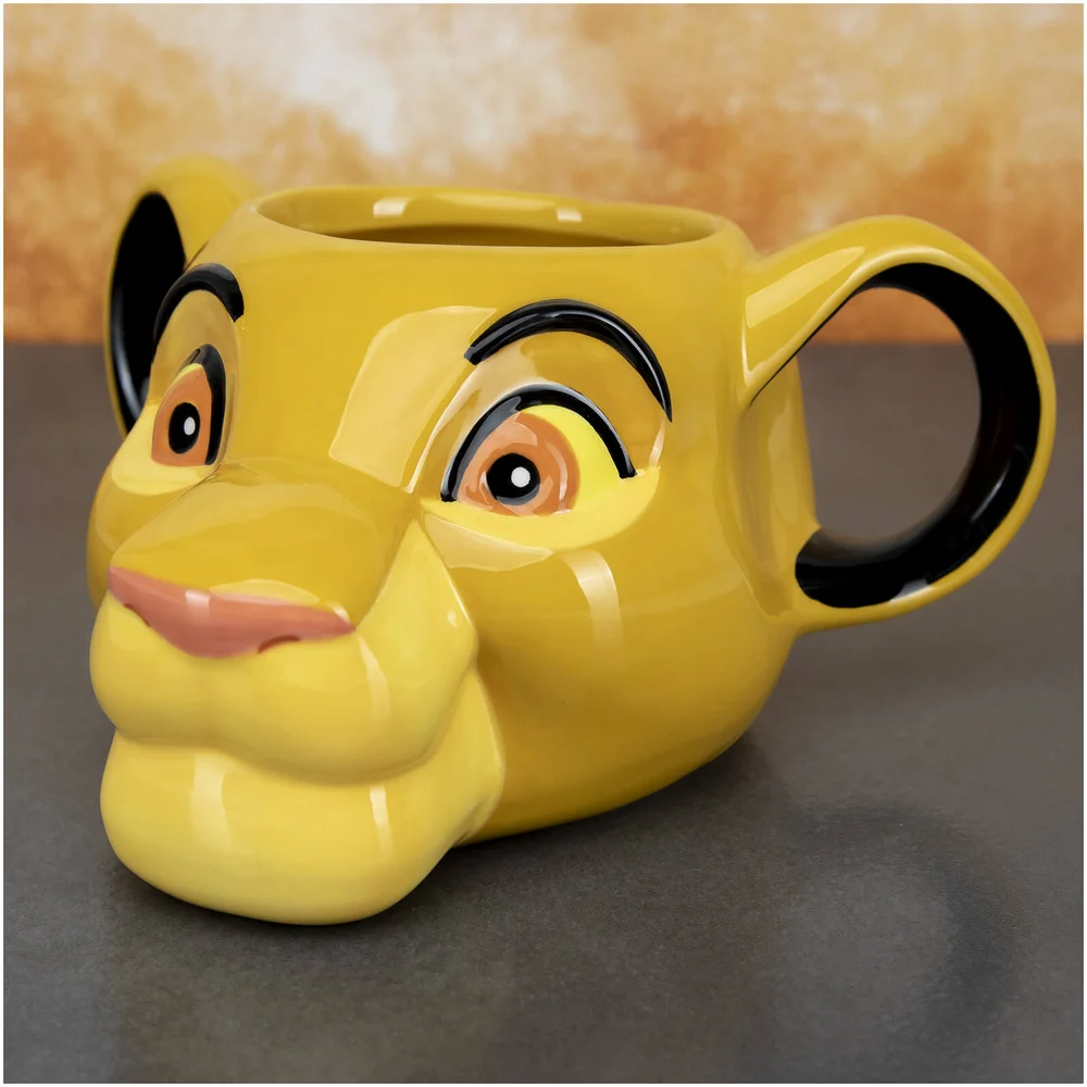 Simba Shaped Mug Image 1