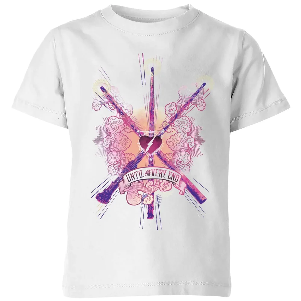 Harry Potter Until The Very End Kids' T-Shirt - White - 3-4 Years Image 1