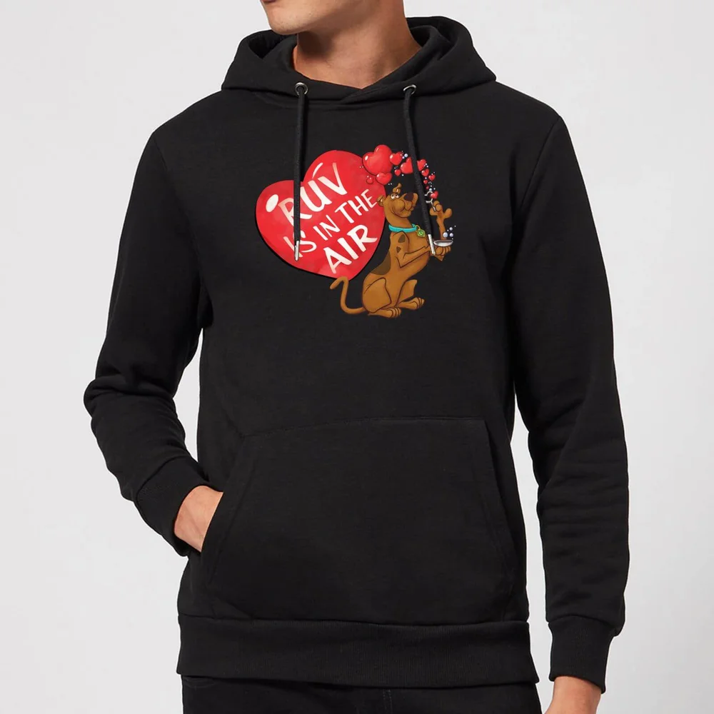 Scooby Doo Ruv Is In The Air Hoodie - Black - S Image 1
