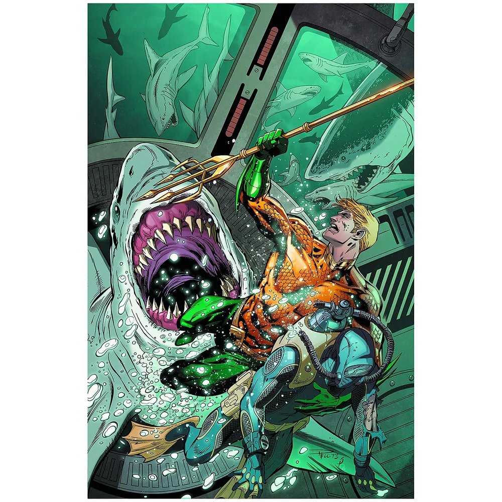 DC Comics - Aquaman Hard Cover Vol 05 Sea Of Storms (N52) Image 1