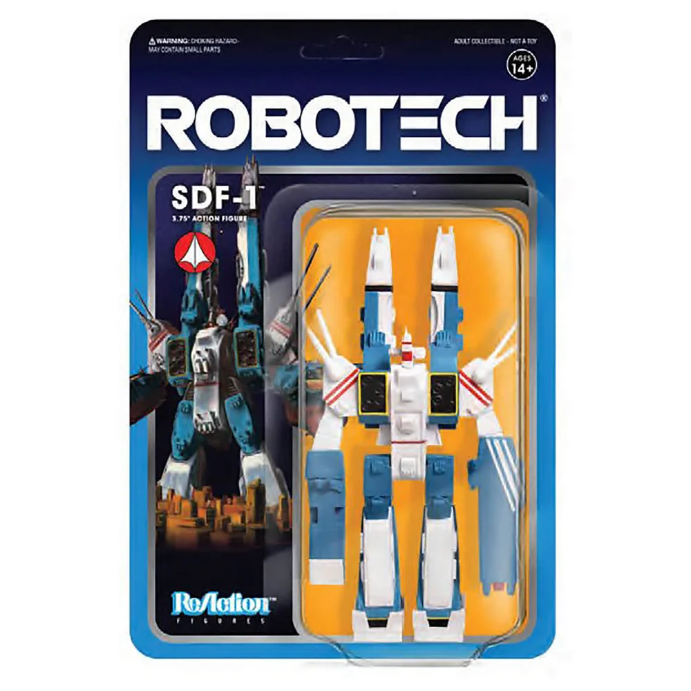 Super7 Robotech ReAction Action Figure - SDF-1 Image 1