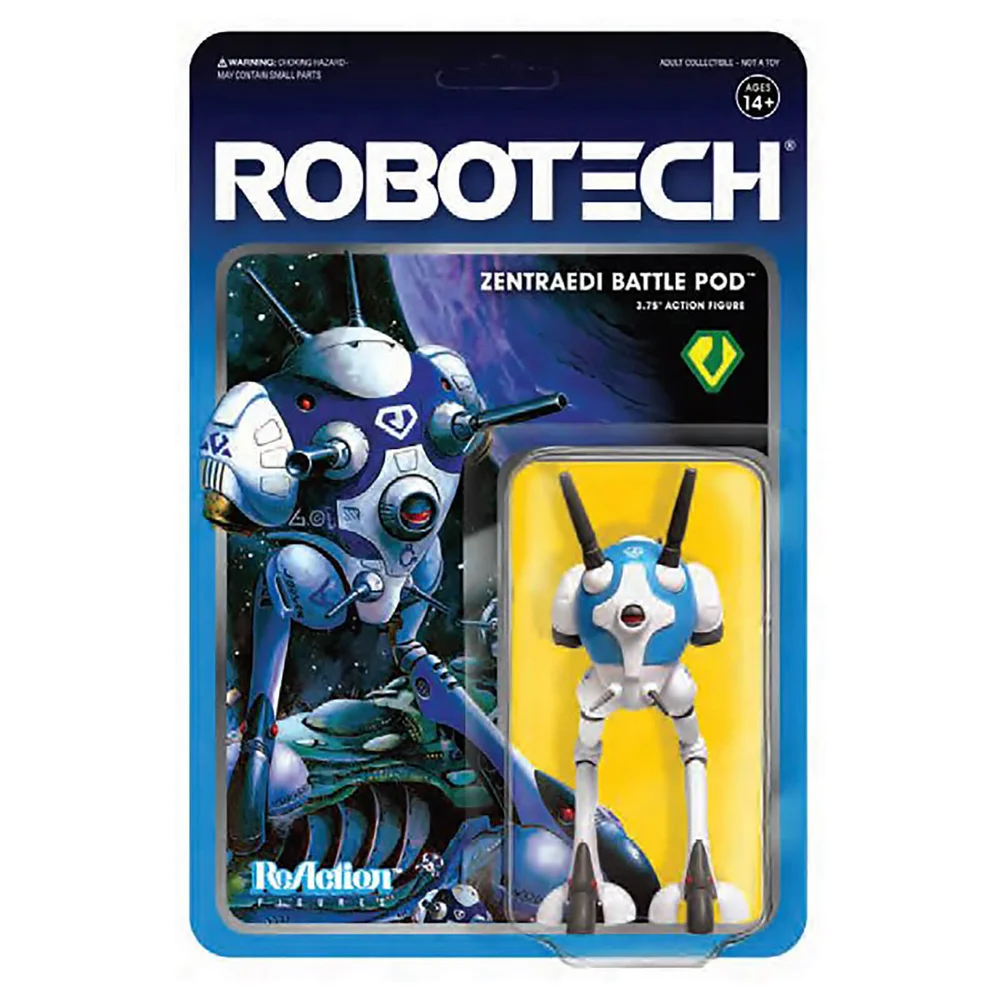 Super7 Robotech ReAction Action Figure Battle Pod 10 cm Image 1