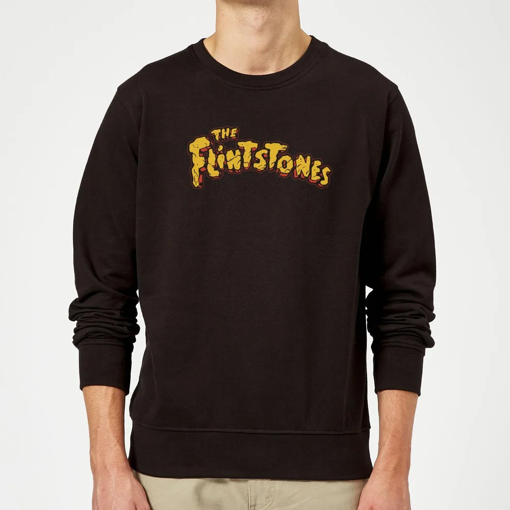 The Flintstones Logo Sweatshirt - Black - S Image 1