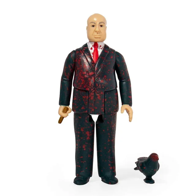 Super7 Alfred Hitchcock ReAction Figure - Hitchcock Blood Splatter