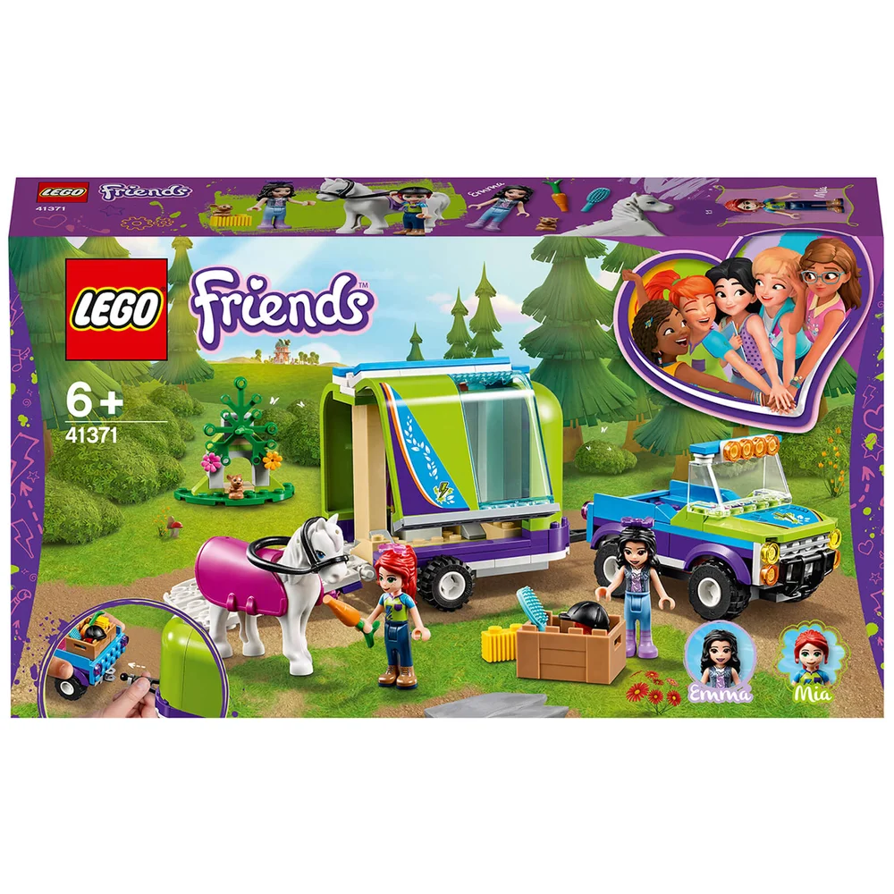LEGO Friends: Mia’s Horse Trailer Stable Extension Set (41371) Image 1