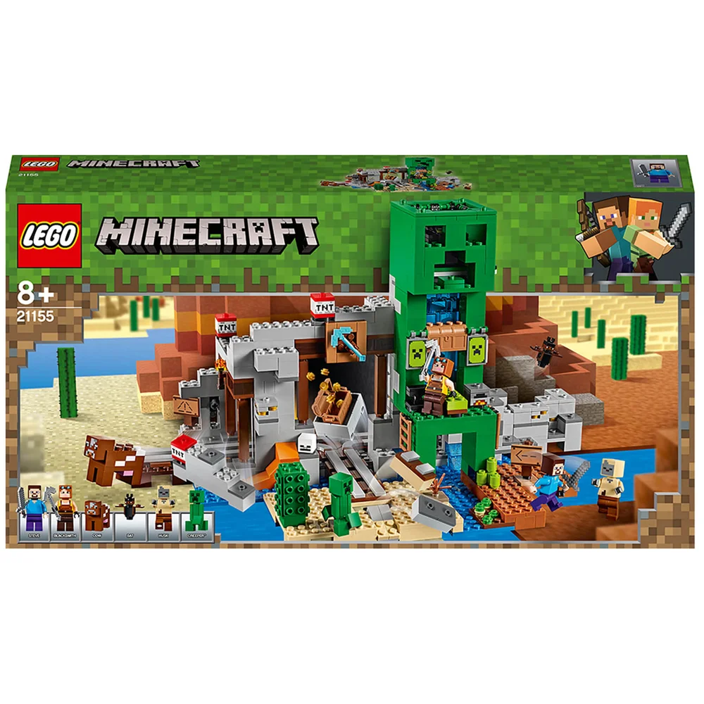 LEGO Minecraft: The Creeper Mine Building Set (21155) Image 1