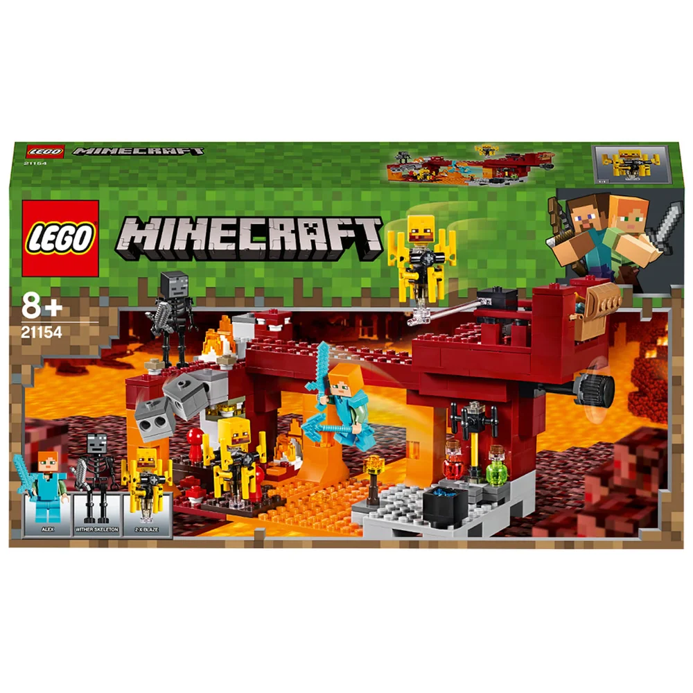 LEGO Minecraft: The Blaze Bridge Building Set (21154) Image 1