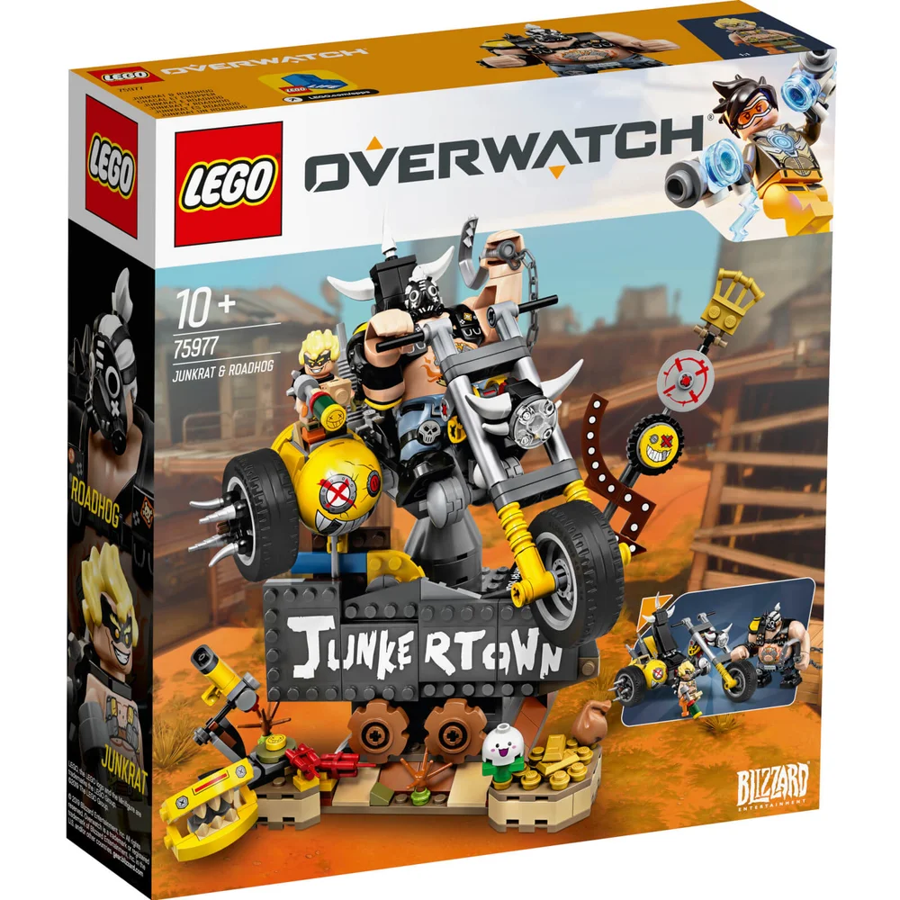 LEGO Overwatch: Junkrat & Roadhog Character Figures Set (75977) Image 1