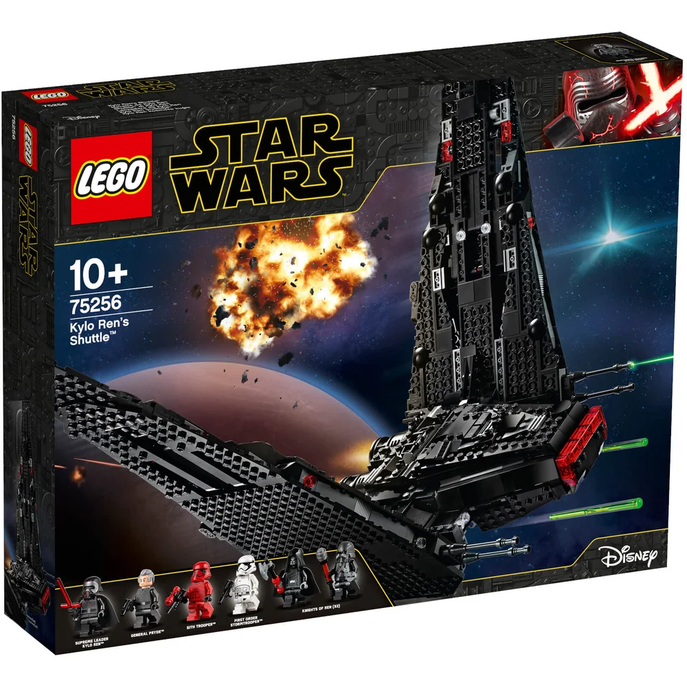 LEGO Star Wars: Kylo Ren’s Shuttle Building Set (75256) Image 1