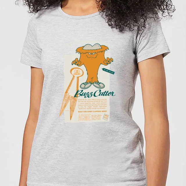 Looney Tunes ACME Buzzcutter Women's T-Shirt - Grey