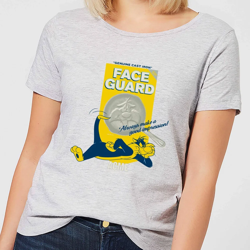 Looney Tunes ACME Face Guard Women's T-Shirt - Grey - XS Image 1
