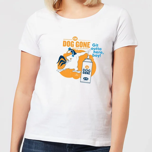 Looney Tunes ACME Dog Gone Women's T-Shirt - White