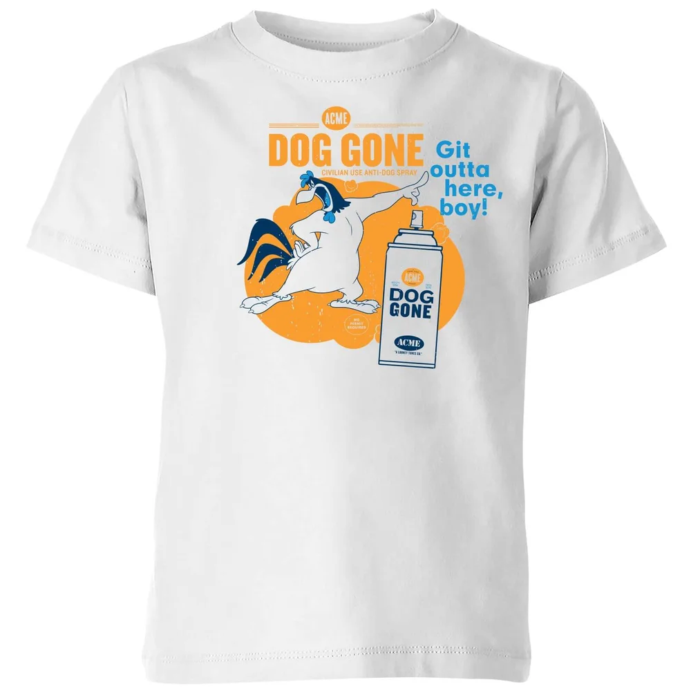 Looney Tunes ACME Dog Gone Kids' T-Shirt - White - 3-4 Years Image 1