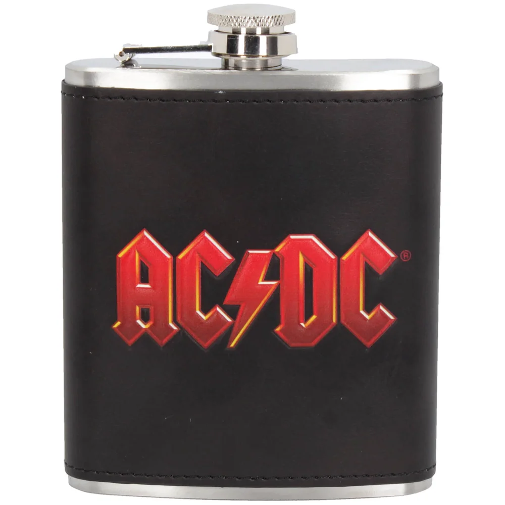AC/DC Hip Flask 7oz Image 1