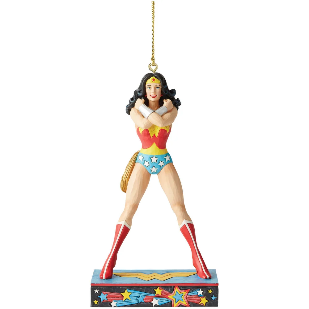 DC Comics by Jim Shore Wonder Woman Hanging Ornament 11.0cm Image 1