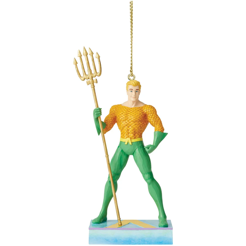 DC Comics by Jim Shore Aquaman Hanging Ornament 11.0cm Image 1