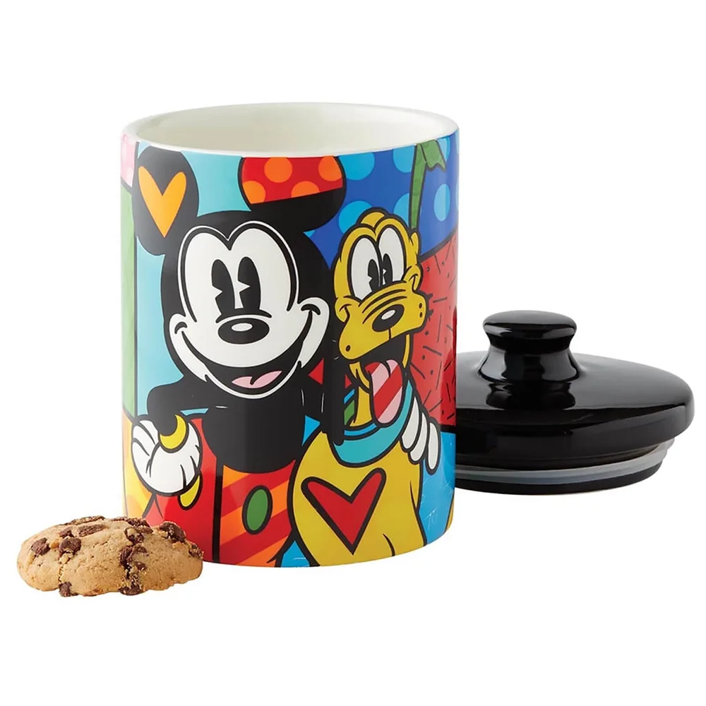 Disney Britto Pluto Canister Cookie Jar (Small) 16.5cm Image 1