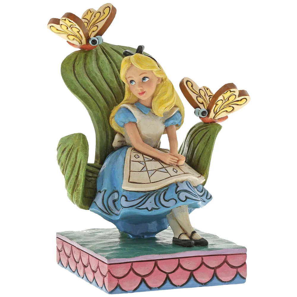 Disney Traditions Curiouser and Curiouser (Alice in Wonderland Figurine) 14.0cm Image 1