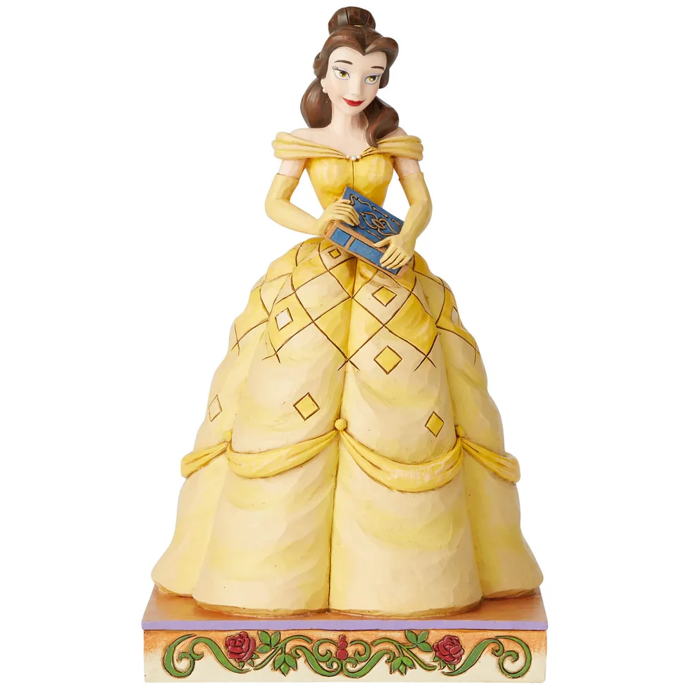 Disney Traditions Book-Smart Beauty (Belle Princess Passion Figurine) 19.0cm Image 1