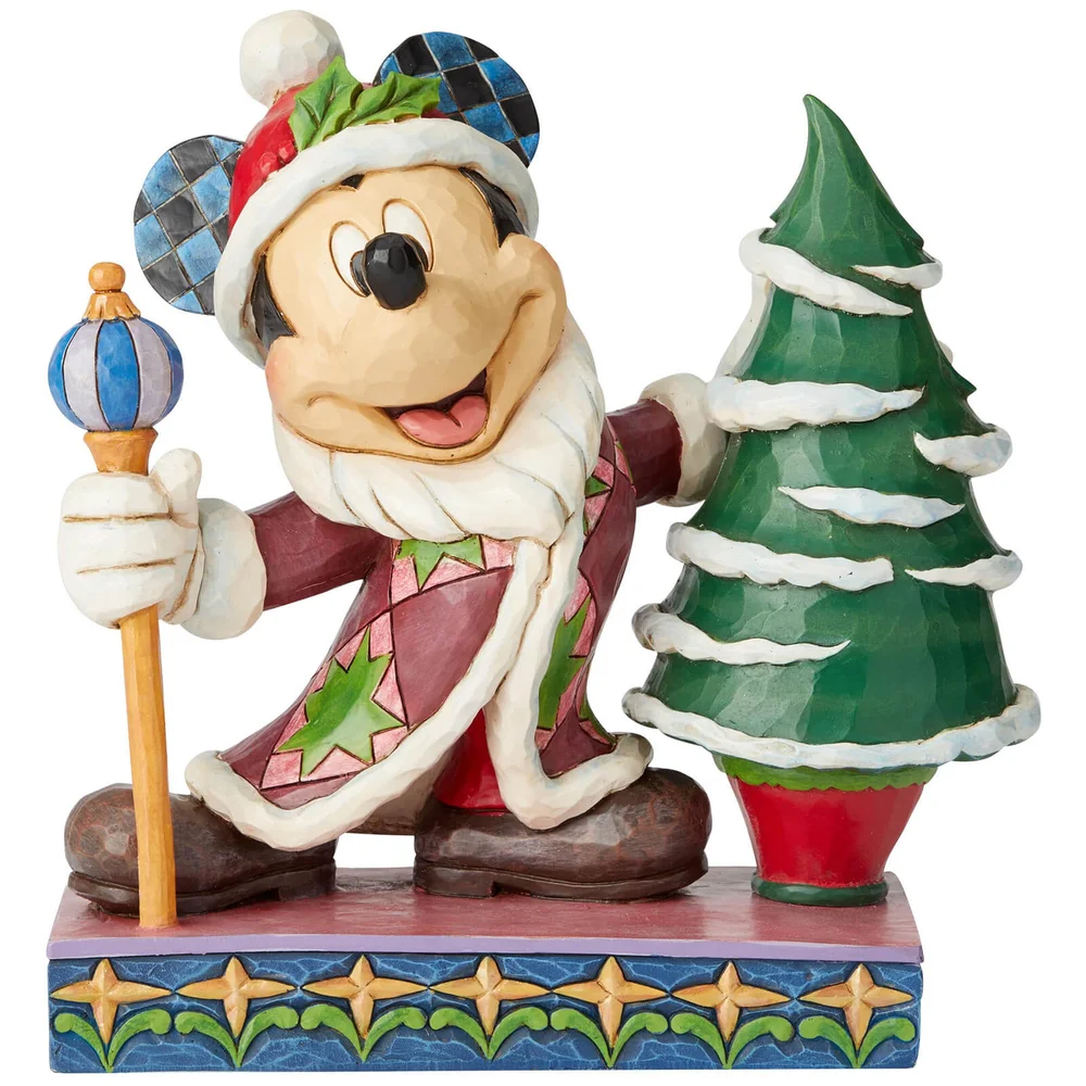 Disney Traditions Jolly Ol’ St. Mick (Mickey Mouse Father Christmas) 19.0cm Image 1