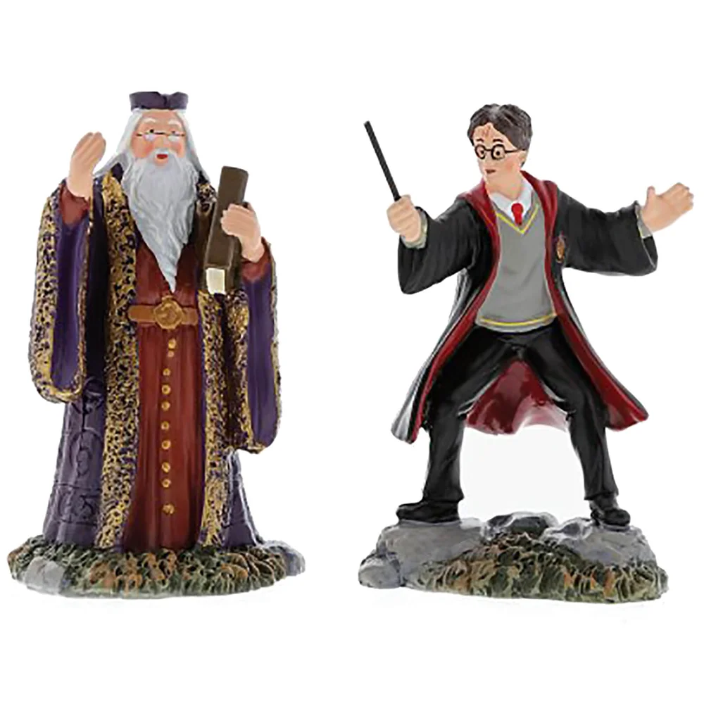 Harry Potter Village Harry and The Headmaster 8.0cm Image 1