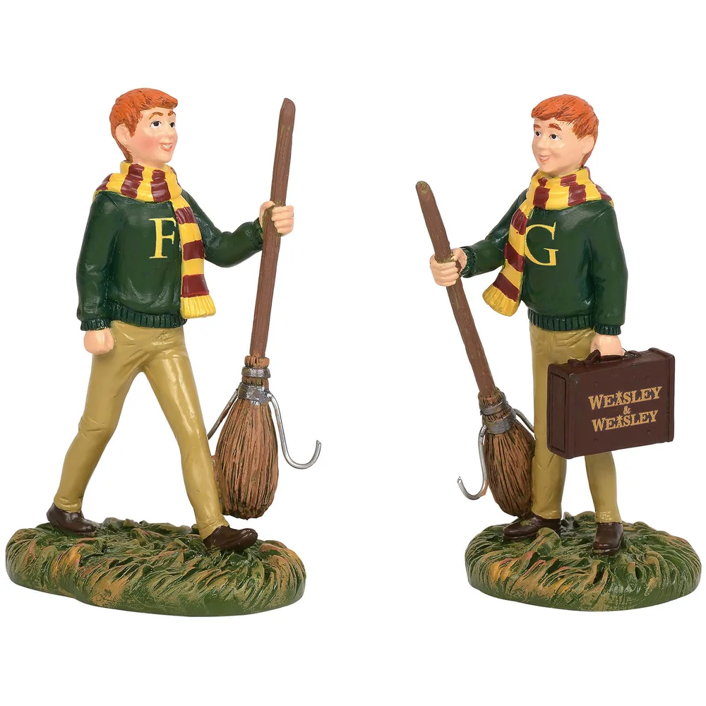 Harry Potter Village The Weasly Twins 8.0cm Image 1