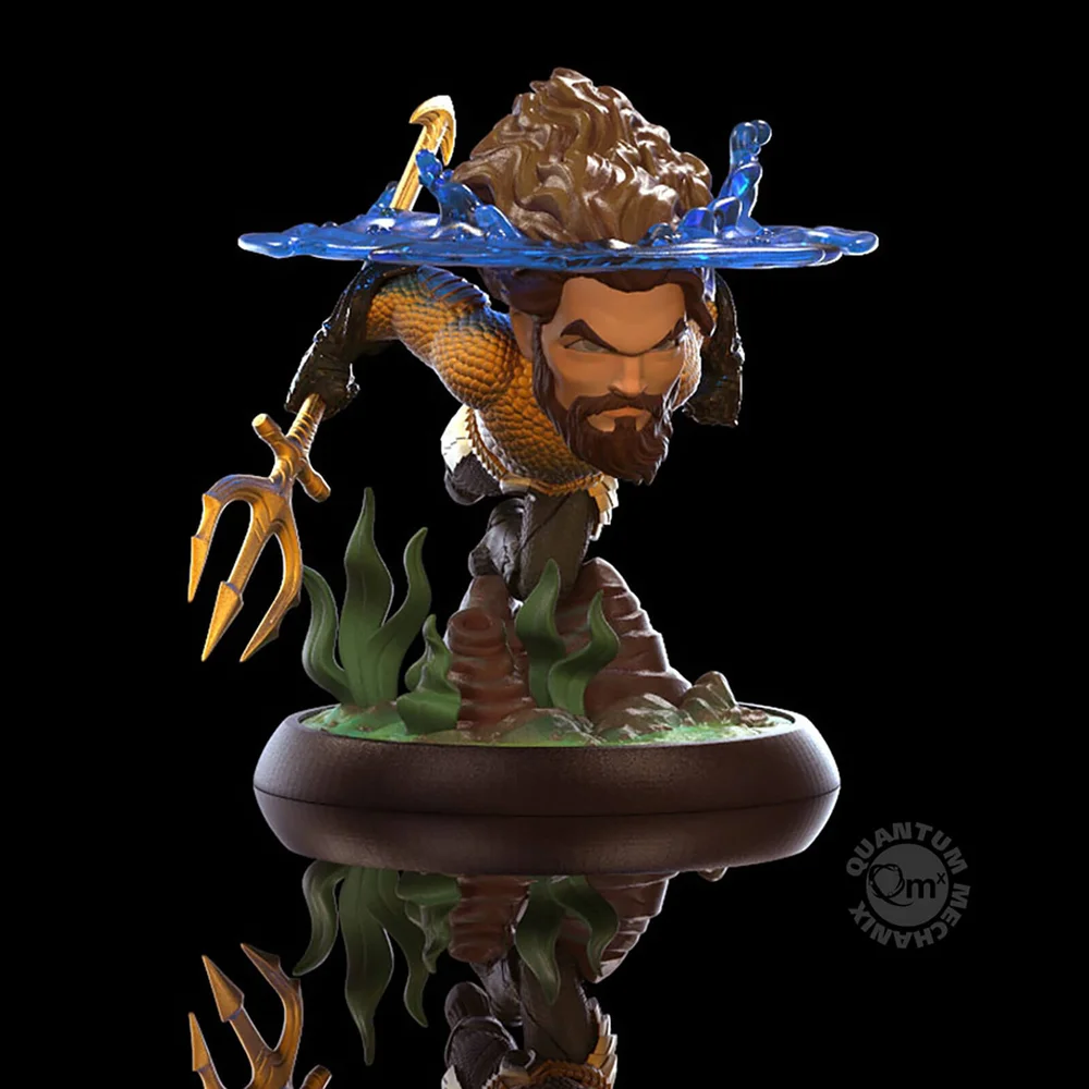 Quantum Mechanix DC Comics Aquaman King of the Sea Q-Fig Image 1