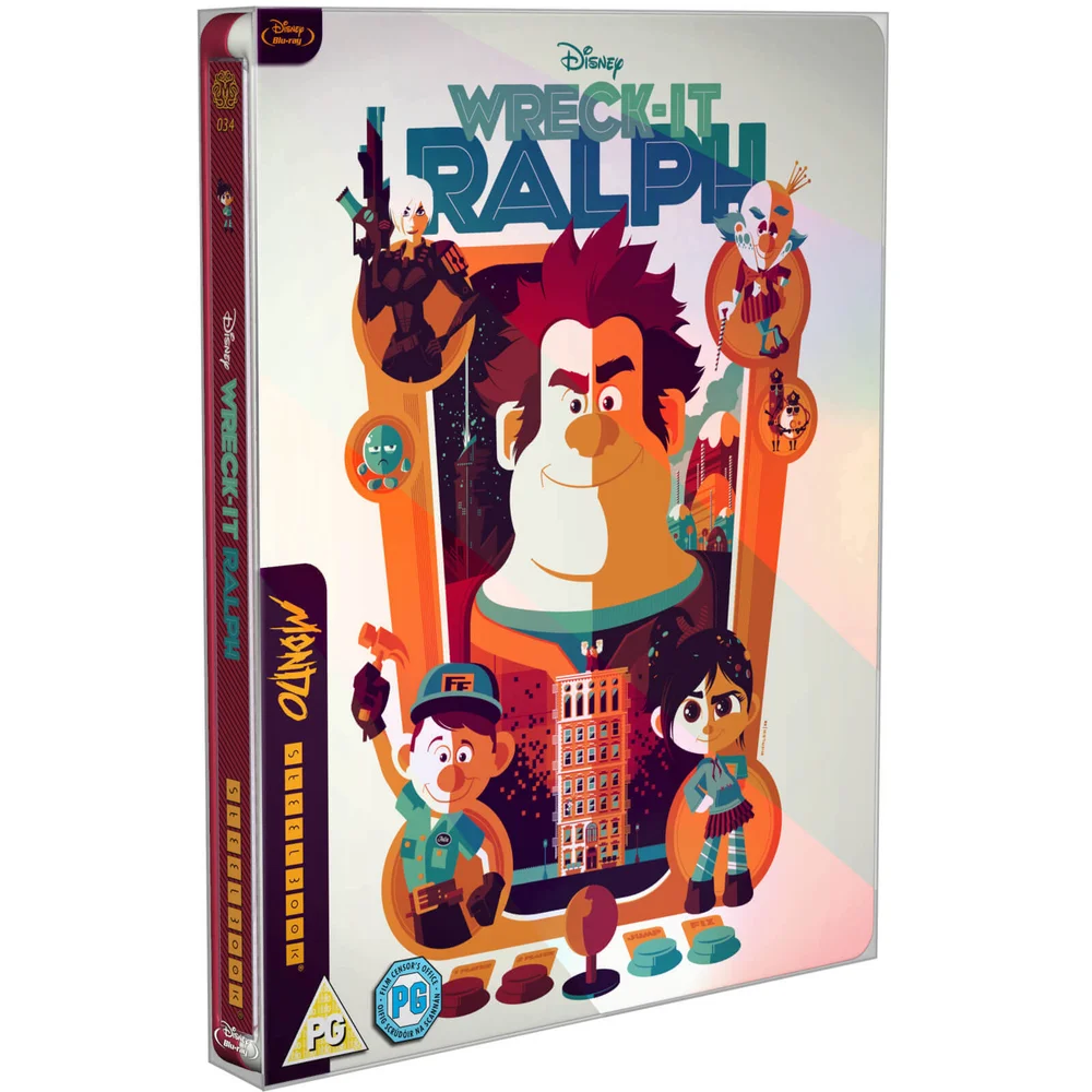 Wreck it Ralph - Mondo #34 Zavvi UK Exclusive Limited Edition Steelbook Image 1