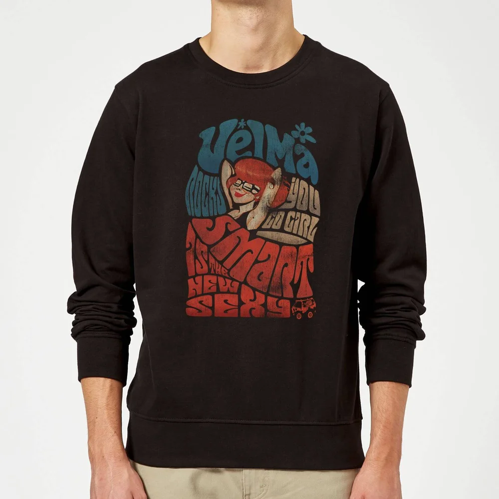 Scooby Doo Smart Is The New Sexy Sweatshirt - Black - S Image 1