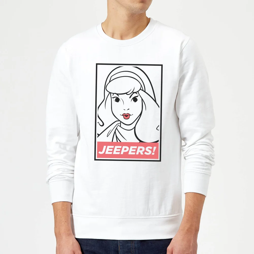Scooby Doo Jeepers! Sweatshirt - White - S Image 1