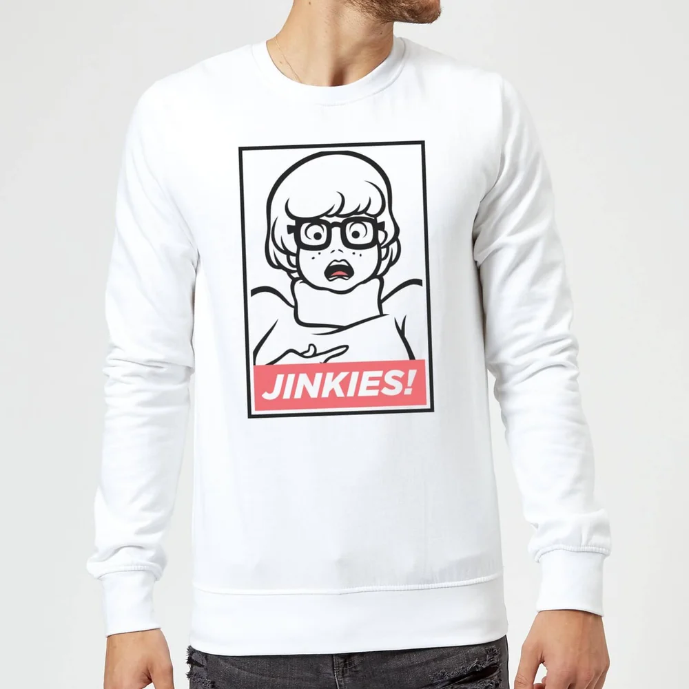 Scooby Doo Jinkies! Sweatshirt - White - S Image 1