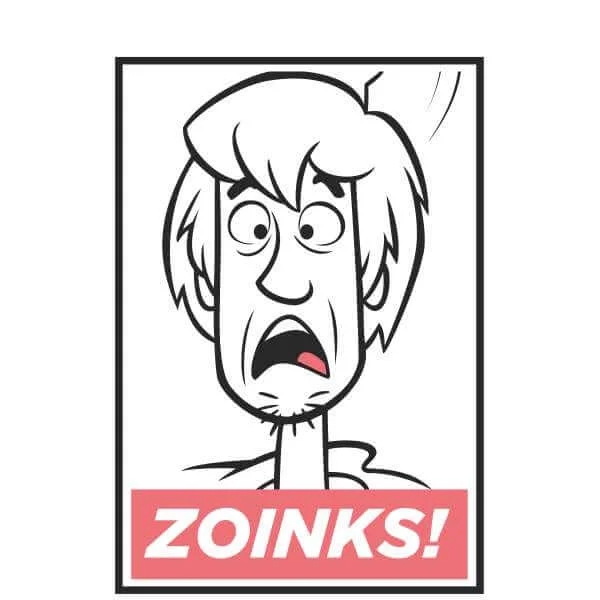 Scooby Doo Zoinks! Sweatshirt - White