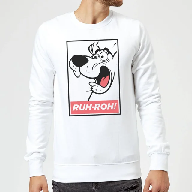 Scooby Doo Ruh-Roh! Sweatshirt - White