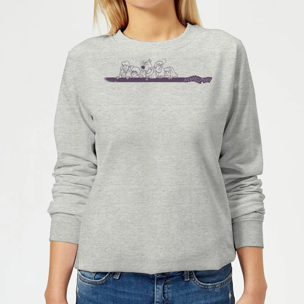 Scooby Doo Those Meddling Kids Retro Women's Sweatshirt - Grey - 3XL - Grey Image 1